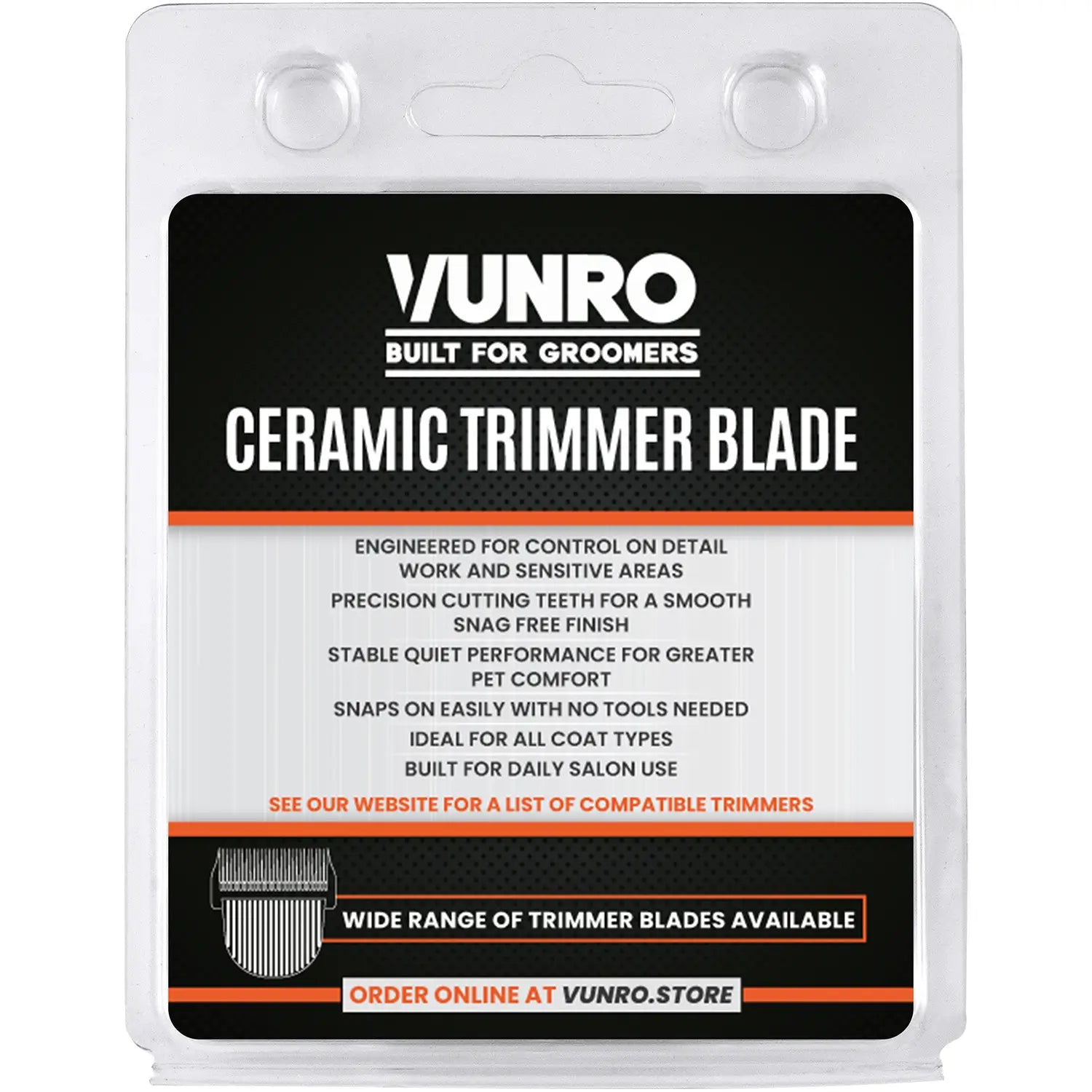 4F FlexFit PRO Dog Trimmer Blade (9.5 mm) by VUNRO